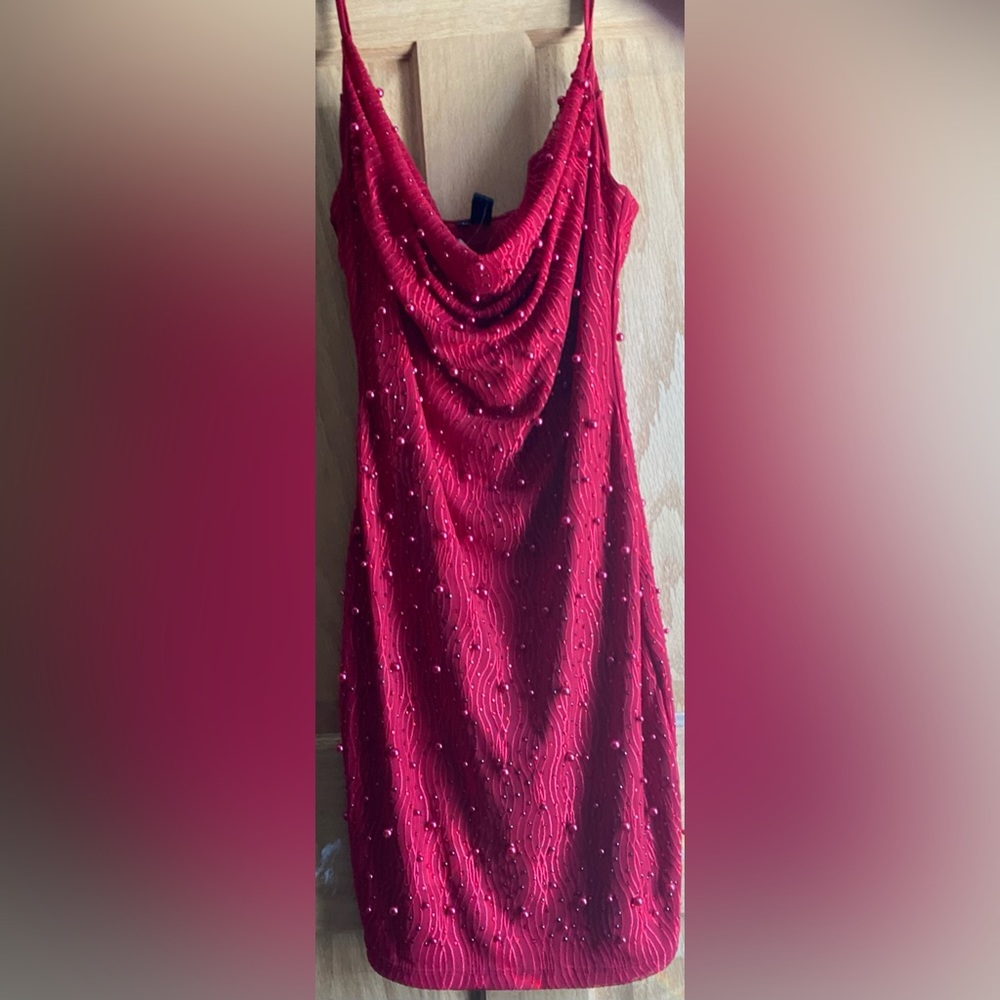 Red Windsor dress